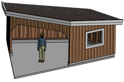 Artikkelbilde til artikkelen Byggedagbok Gapahuk ved Tromøy Sykehjem